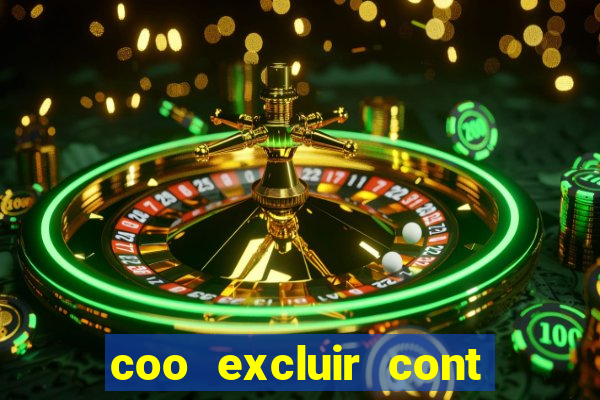 coo excluir cont f12 bet